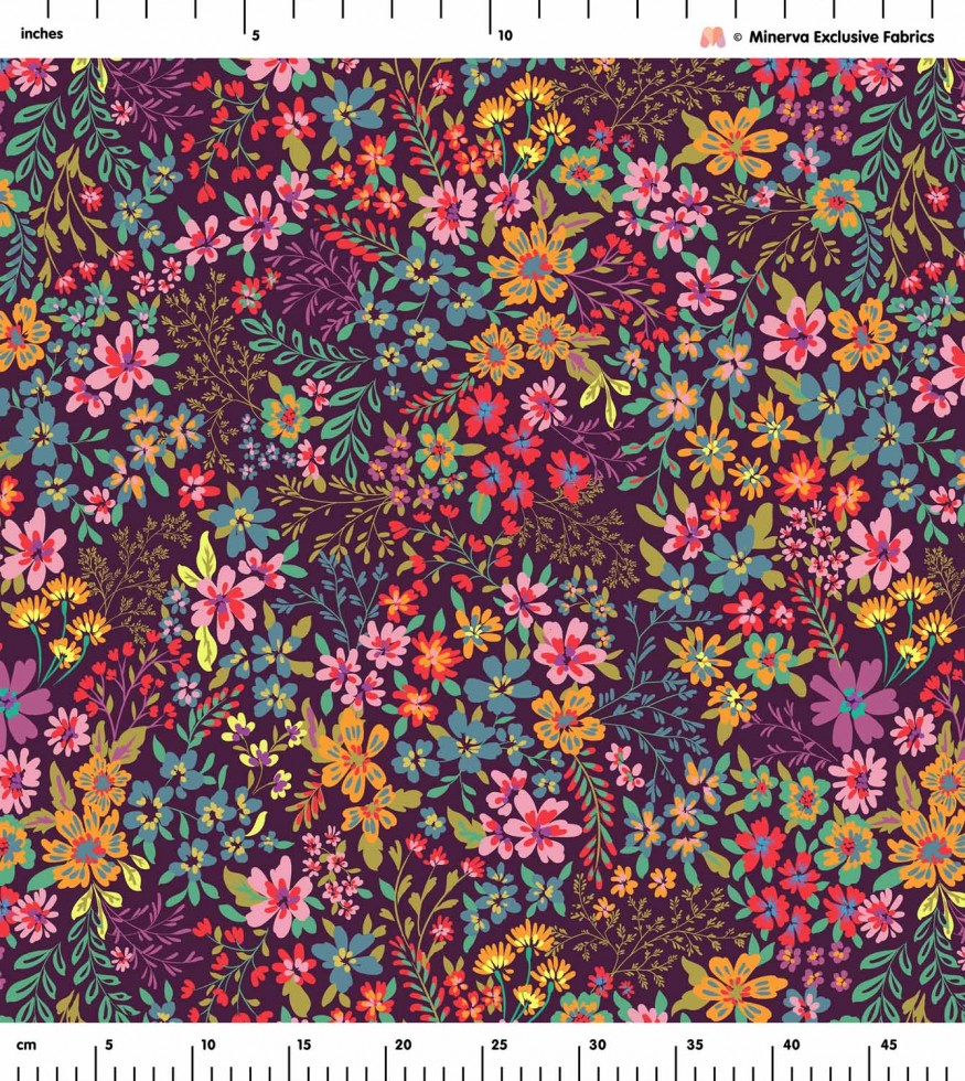 【激レア】 Fontaine Floral Uncut Sheet ctlts5-m00014-14m-minerva-