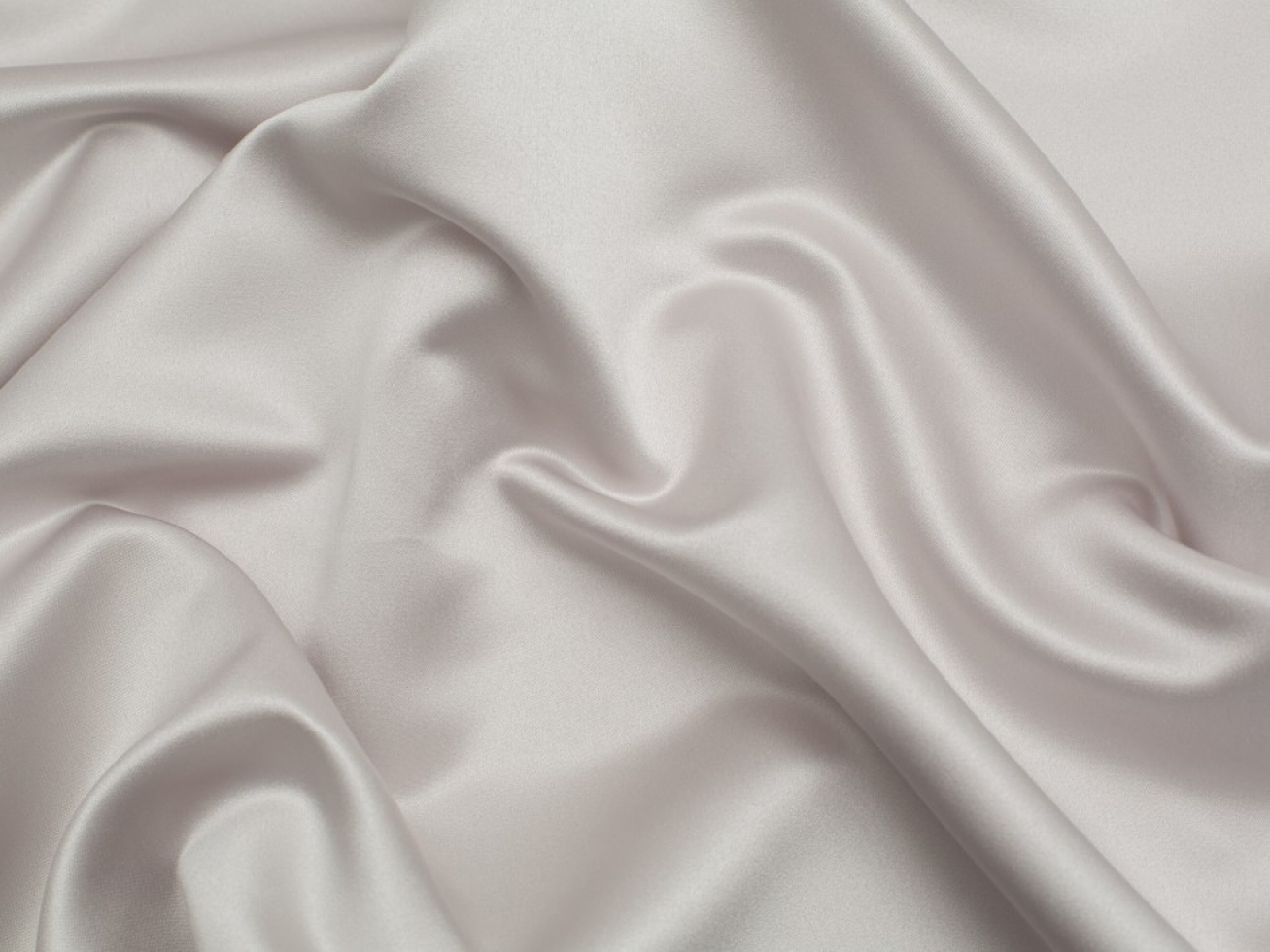 Minerva Core Range Classique Duchess Satin Fabric Silver