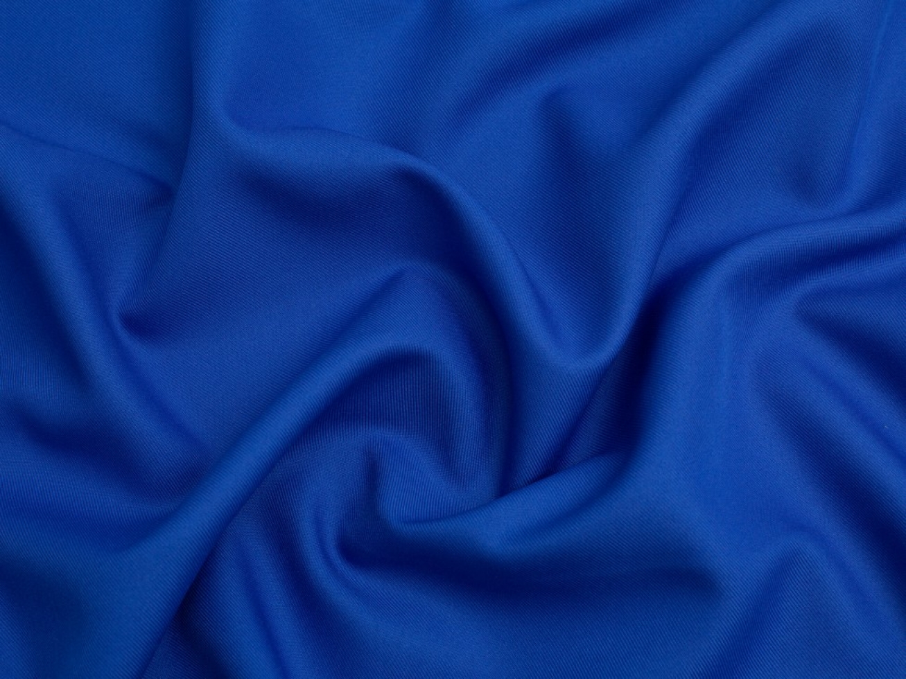 Minerva Core Range Light Polyester Twill Suiting Fabric Royal Blue
