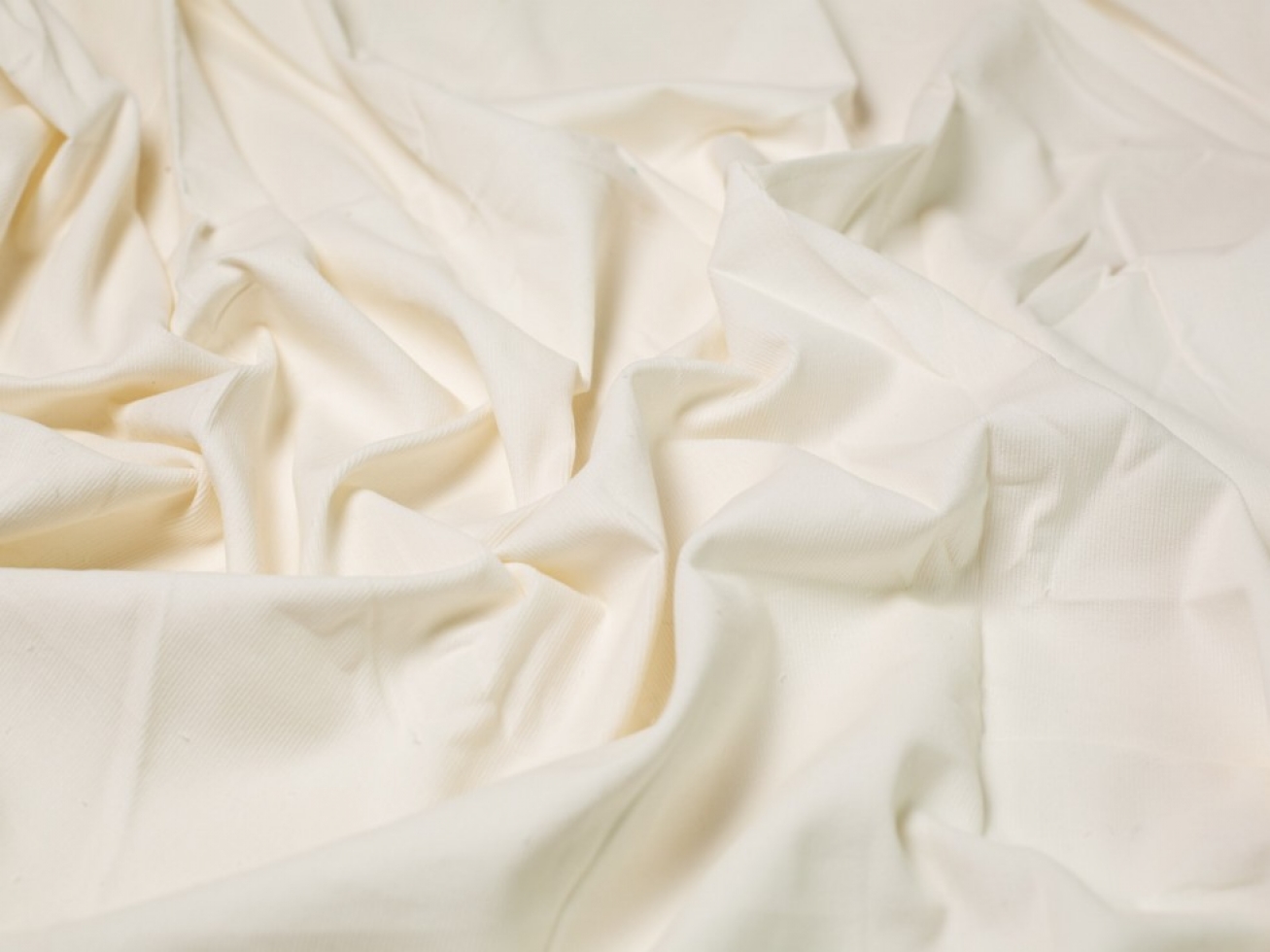 Minerva Core Range Ivory 21 Wale Cotton Needlecord Fabric