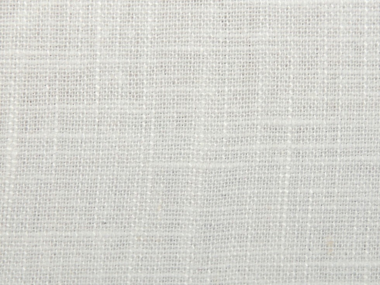 Stof France Coated Cotton Ramie Blend Fabric White
