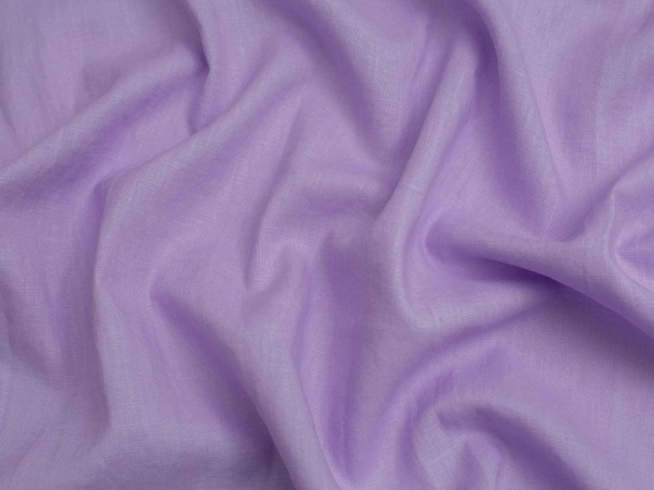 Minerva Core Range Washed Slub 100% Linen Fabric Lilac Blush
