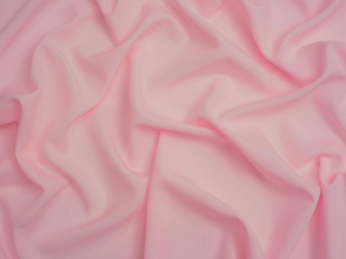 Minerva Core Range Soft Touch Crepe Fabric Ice Pink