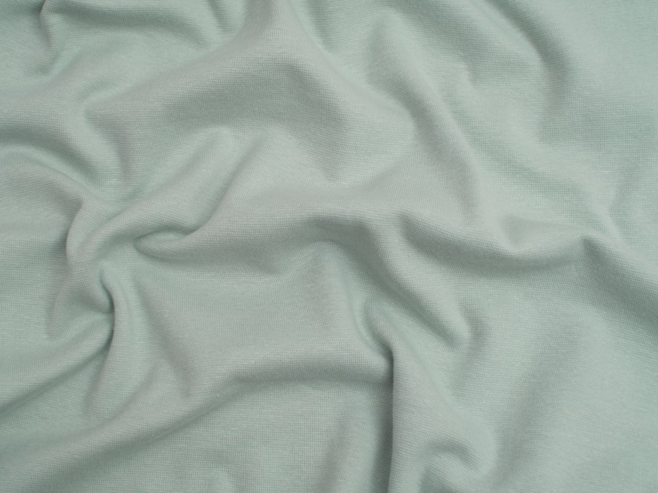 Minerva Core Range Baby Soft Tubular Ribbing Stretch Knit Fabric Aqua