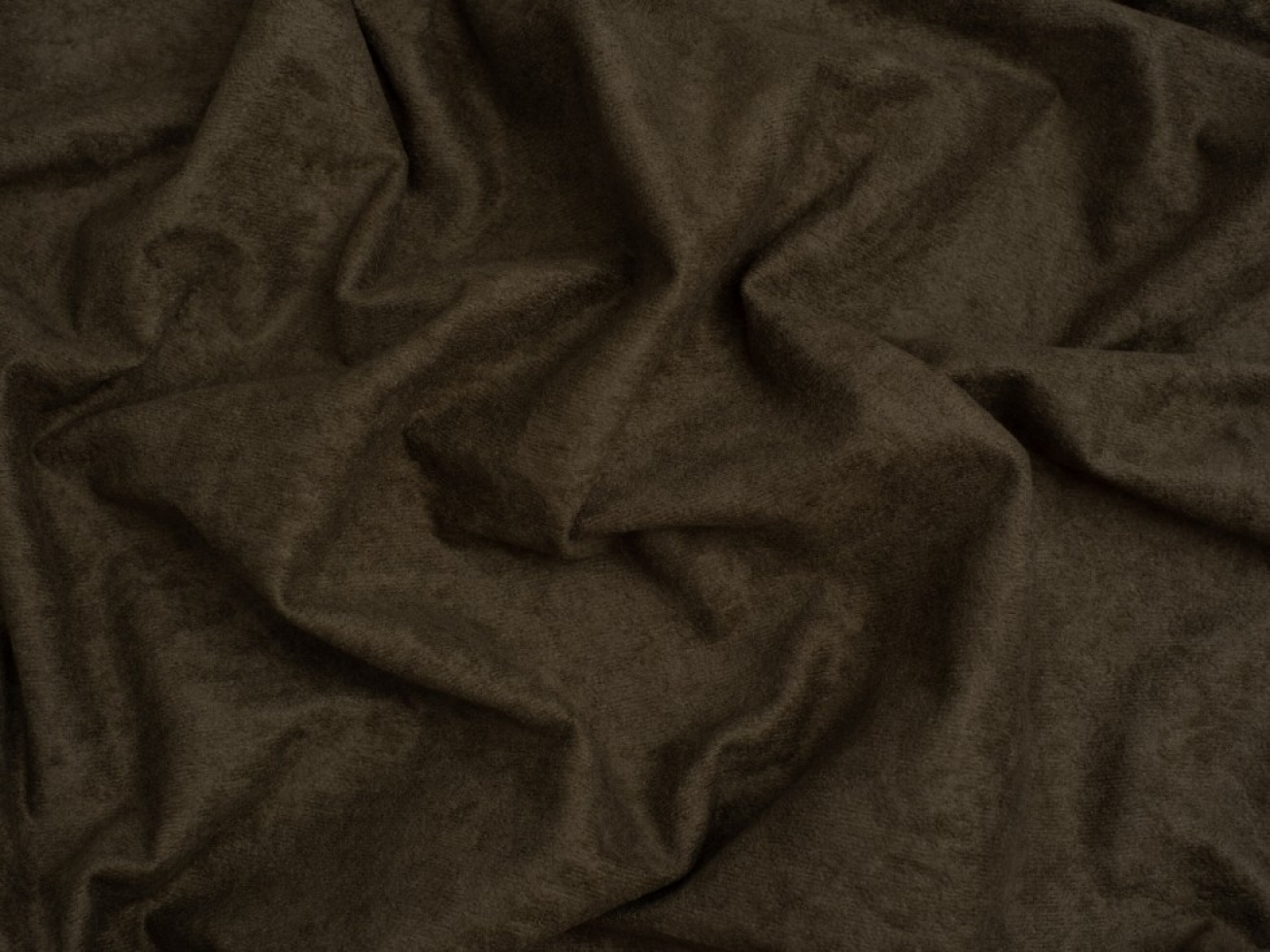 Minerva Core Range Faux Suede Suedette Fabric Khaki