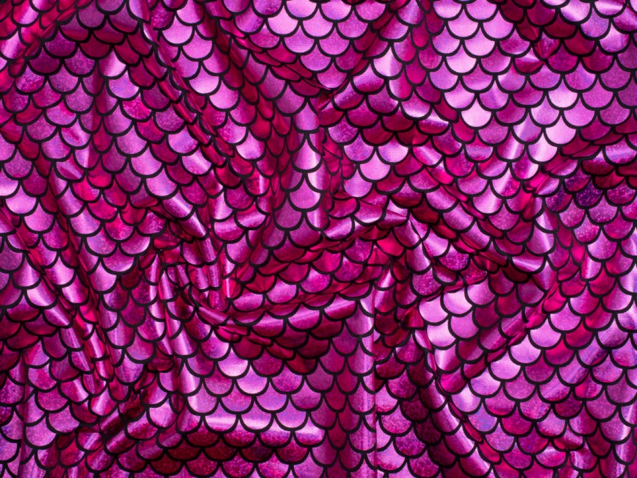 Minerva Core Range Holographic Activewear Lycra Four Way Stretch Knit Fabric