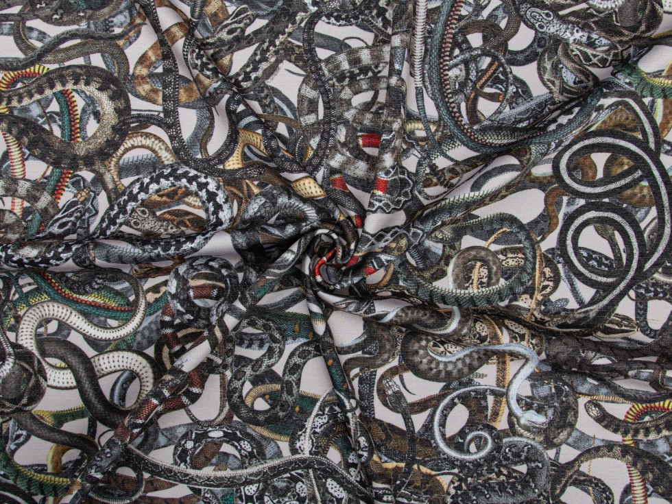 051170● Y's PONTE FABRIC WRINKLED ROUND Thickened Ponte Fabric | Stretch Roma Ponte Fabric