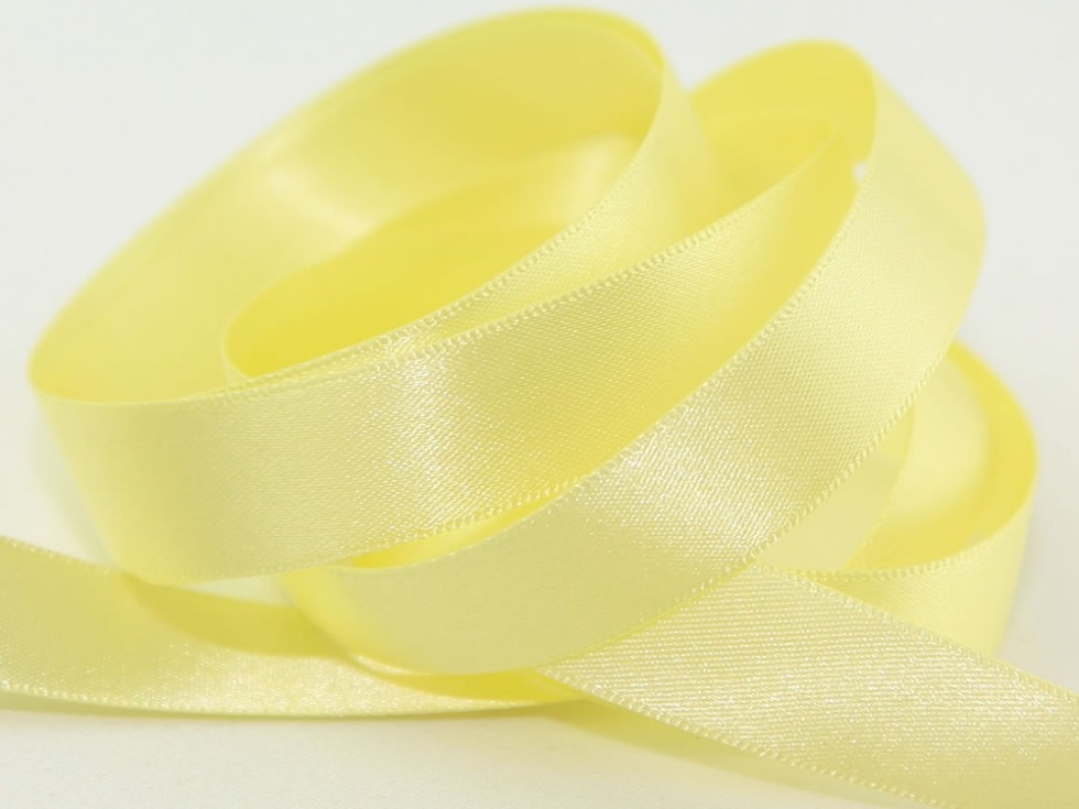 Ruban Satin Double-face 15 Mm - 20 M, Polyester, Gris Fer - Pour Emballage Et Loisirs Créatifs