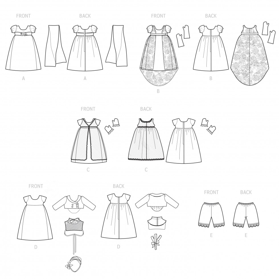 Simplicity Paper Sewing Pattern 9438 | Minerva