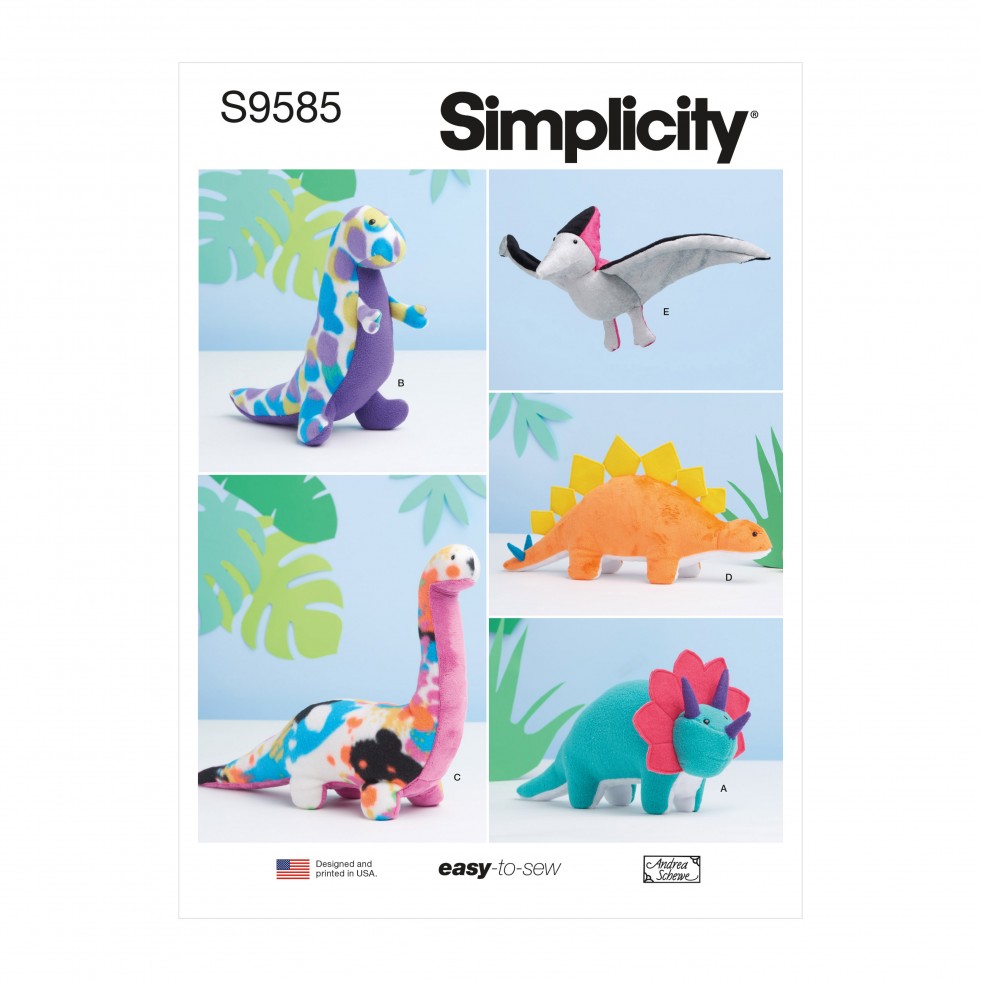 Simplicity Paper Sewing Pattern 9585 | Minerva