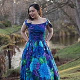 sachin and babi light blue dress The 7 Best Dresses (and Patterns) for Special Occasions main image 1
